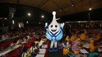 16.000 Anak Ikut Lomba Mewarnai