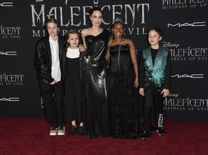 Gaya Angelina Jolie dan Kelima Anaknya di Premiere Maleficient Gaya Angelina Jolie dan Kelima Anaknya di Premiere Maleficient