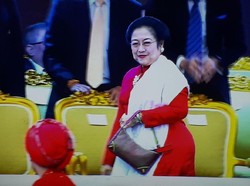 Megawati, AHY, hingga Surya Paloh Hadir di Pelantikan Anggota DPR