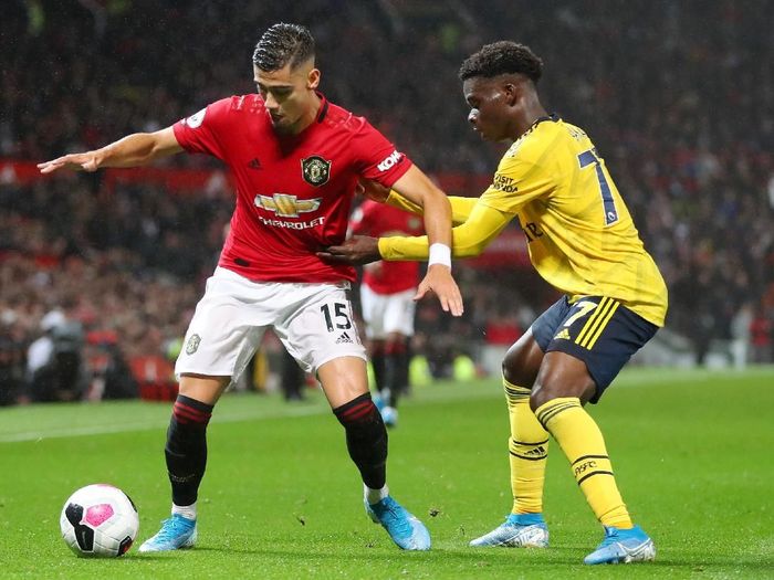 Duel Manchester United Vs Arsenal berakhir 1-1 dan dinilai tidak menarik (Catherine Ivill/Getty Images) Duel Manchester United Vs Arsenal berakhir 1-1 dan dinilai tidak menarik (Catherine Ivill/Getty Images)