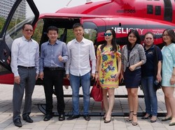 Naik Helikopter Bisa Jadi Pilihan Pebisnis Atasi Macet Jakarta