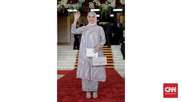 Anggota DPR periode 2019-2014 dari fraksi Gerindra, Rachel Maryam. (CNN Indonesia/ Adhi Wicaksono)