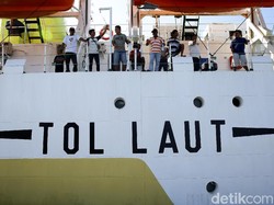 Dukung Tol Laut, Menhub Lepas Kapal Perintis Sabuk Nusantara 88
