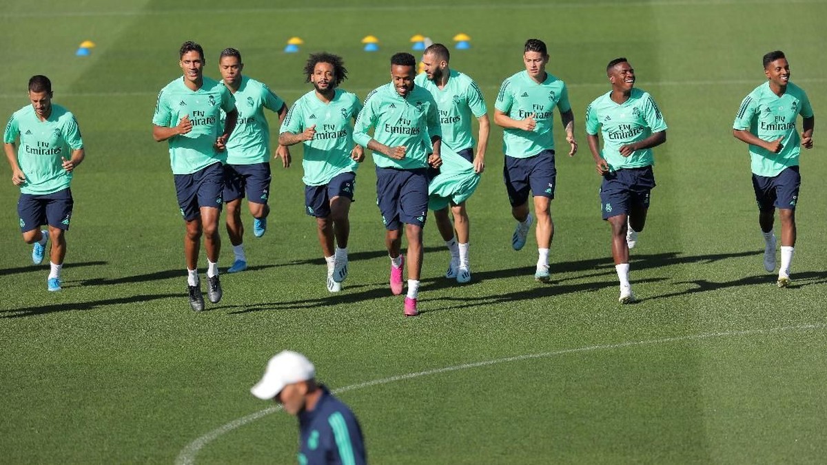 Real Madrid bertekad raih tiga poin lawan Club Brugge (Juan Medina/Reuters)