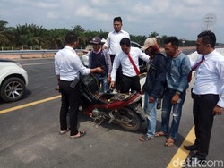 Polisi Tangkap 3 Pemalak Sopir Truk di Proyek Tol Palembang-Lampung