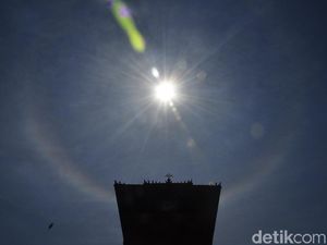 Fenomena Halo Matahari Muncul di Jateng, Tanda Masuk Musim Hujan?