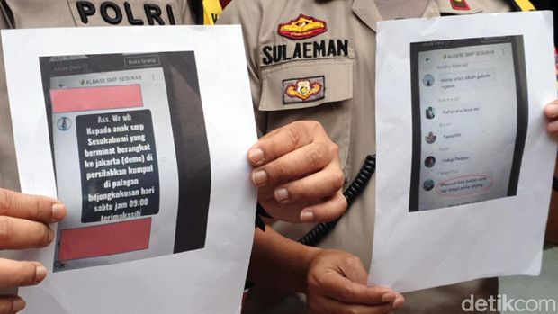 66 Pelajar Sukabumi yang Akan Demo ke Jakarta Positif Benzodiazepine