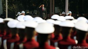 Jokowi Pimpin Upacara Hari Kesaktian Pancasila