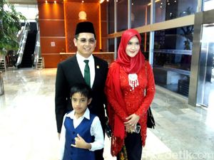 Dilantik Jadi Anggota DPR, Tommy Kurniawan Boyong Keluarga