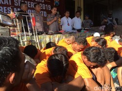 Dua Pekan, Polisi Mojokerto Ringkus 37 Penjahat Jalanan