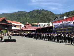 Upacara Sertijab, Irjen Paulus Waterpauw: Penanganan Papua Perlu Kerja Sama Upacara Sertijab, Irjen Paulus Waterpauw: Penanganan Papua Perlu Kerja Sama