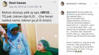 Unggahan kakak Ria Irawan