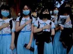 Corona Terkendali, Siswa SMA di Hong Kong Kembali ke Sekolah