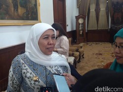 Gubernur Khofifah Sebut Sudah Sampaikan Aspirasi Buruh ke MA