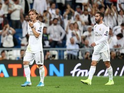 Hanya mampu meraih satu poin, Madrid masih tertahan di posisi buncit grup. REUTERS/Sergio Perez.