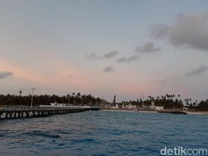 Foto: Senja di Titik 0 Km Miangas Foto: Senja di Titik 0 Km Miangas