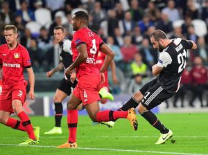 Juventus Vs Leverkusen: Higuain Bawa Bianconeri Sementara Unggul 1-0