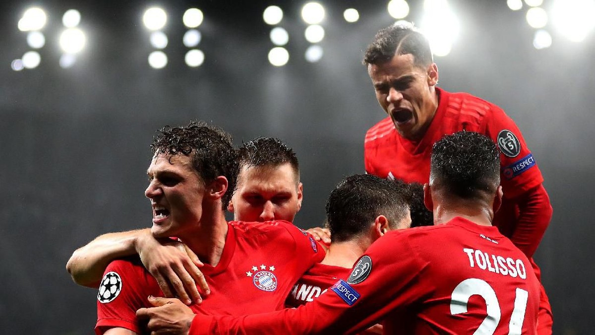 Bayern Munich menang telak 7-2 atas Tottenham Hotspur. (Foto: Catherine Ivill/Getty Images)