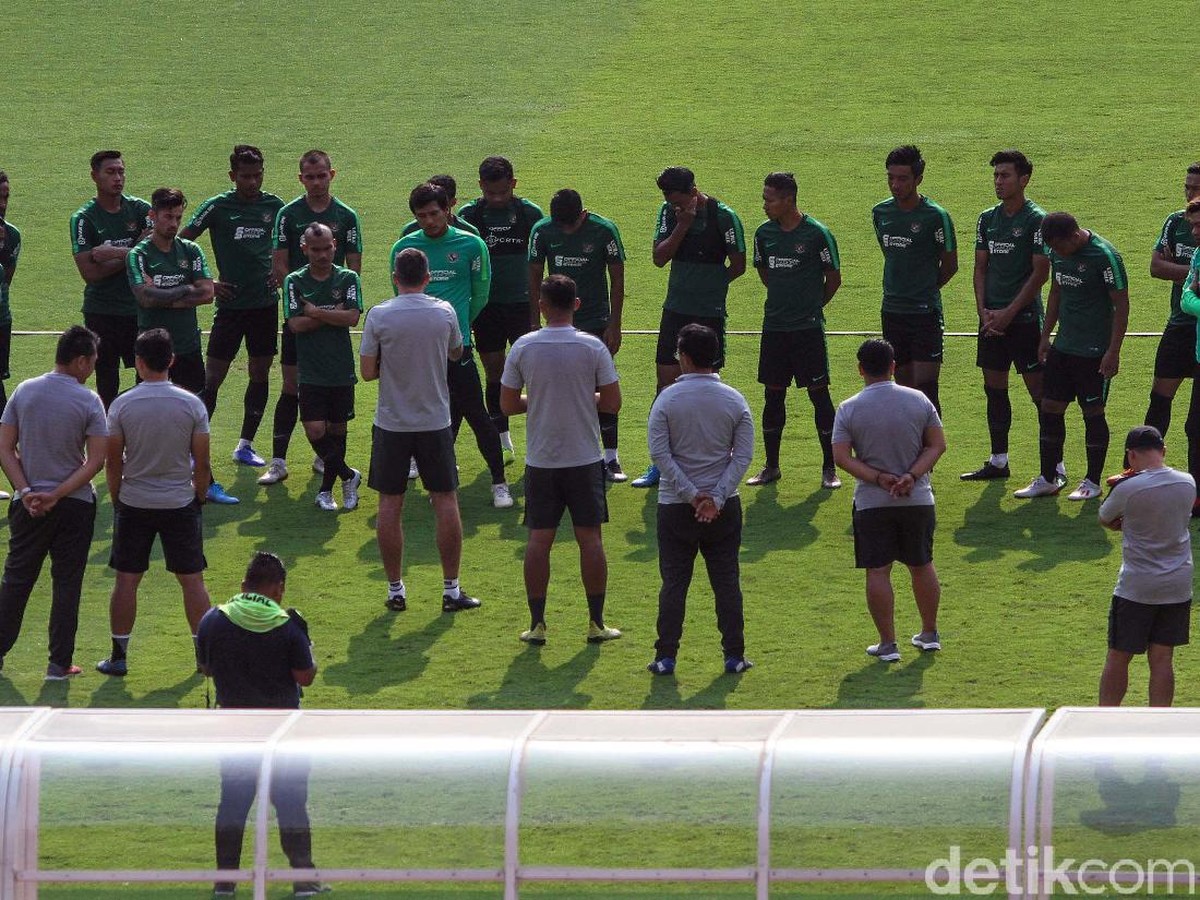 Timnas Indonesia bertolak ke Dubai nanti malam (Foto: Rifkianto Nugroho/detikcom)