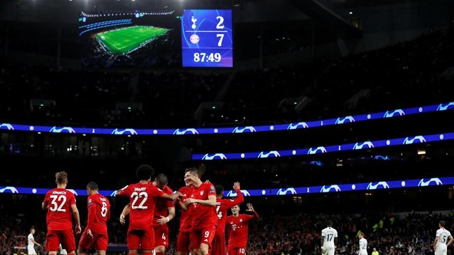 7 Fakta Usai Bayern Hancurkan Tottenham