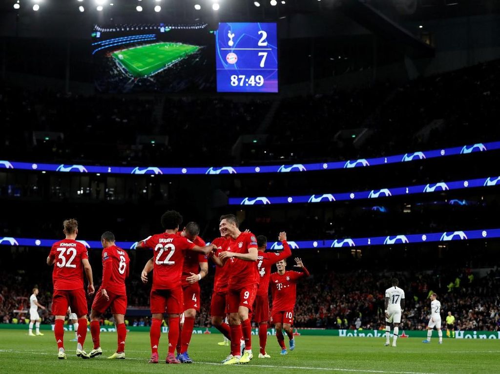 Tottenham Kalah Telak, Pochettino: Bayern Efisien Banget Tottenham Kalah Telak, Pochettino: Bayern Efisien Banget