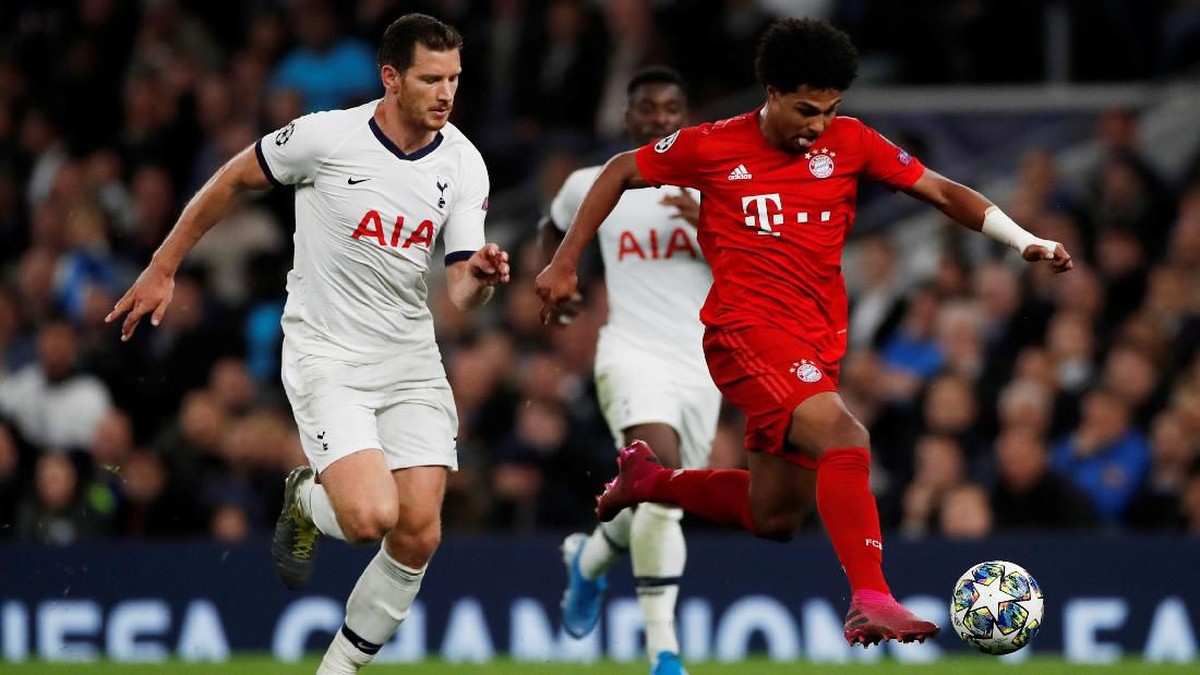 Tottenham Hotspur dihajar Bayern Munich 2-7 di Liga Champions (Foto: Paul Childs/Action images via Reuters)