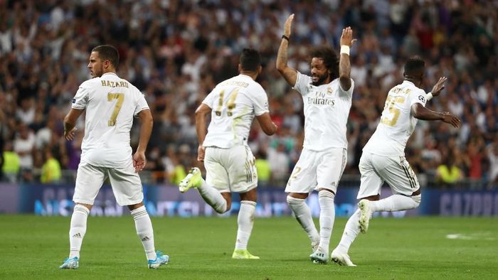 Real Madrid memimpin klasemen Liga Spanyol setelah dikalahkan Paris St. Germain di laga grup Liga Champions. (Foto: Reuters) Real Madrid memimpin klasemen Liga Spanyol setelah dikalahkan Paris St. Germain di laga grup Liga Champions. (Foto: Reuters)