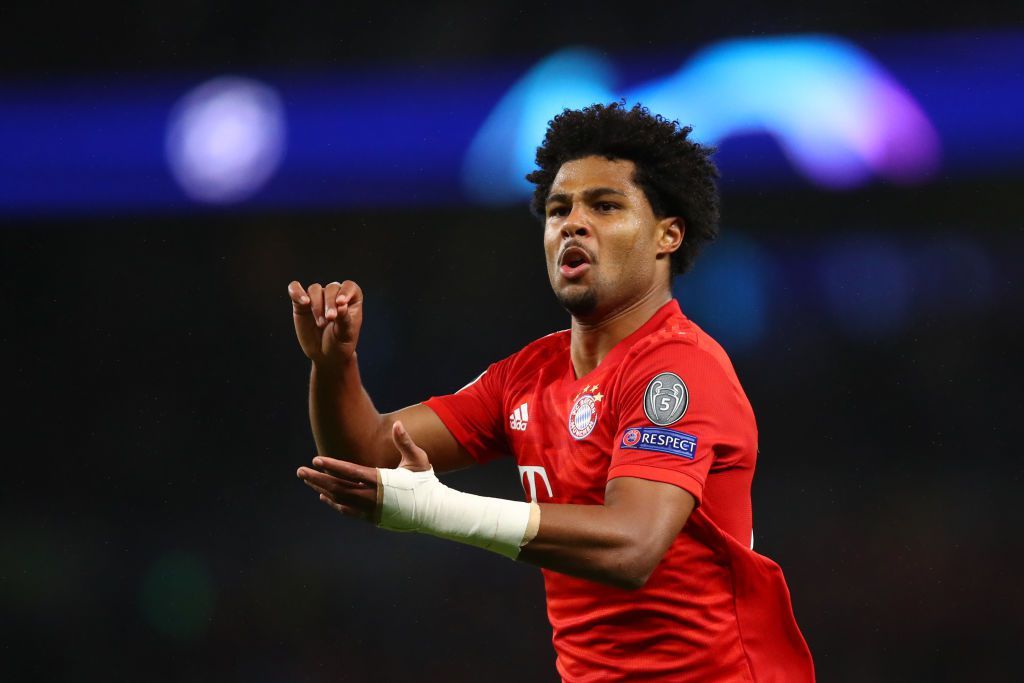 Serge Gnabry andalan lini serang Bayern Munich