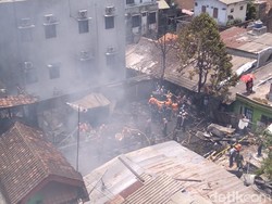 Kebakaran Gudang Kayu di Sarkem Yogya, 1 Orang Tewas