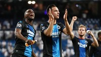 Brugge sementara naik ke posisi kedua klasemen dengan dua poin. REUTERS/Sergio Perez.