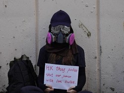 Teman Satu Sekolah Ditembak Polisi, Ratusan Siswa Hong Kong Gelar Protes