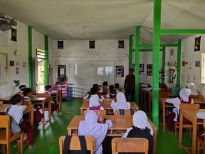 Pernah Dihempas Tsunami, Desa Ini Bangun Sekolah Lagi Pakai Dana Desa