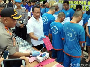 Polres Cianjur Tangkap 22 Alap-alap Motor yang Resahkan Warga