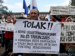 Buruh Bakal Demo Terus-terusan sampai Tuntutan Dikabulkan