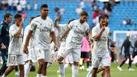 Real Madrid masih gagal menang di Liga Champions 2019/2020, setelah ditahan Club Brugge di matchday kedua. Los Blancos pun mencatat start terburuknya. REUTERS/Jon Nazca.