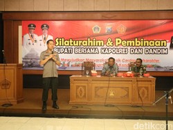 Cegah Pelajar Ikut Demo, Kapolres Beri Wawasan ke Kepsek Se-Gresik