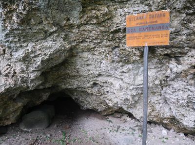 Foto: Goa Kamenanga yang Keramat