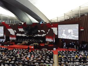 Hujan Interupsi, Paripurna Pemilihan Ketua MPR Diskors