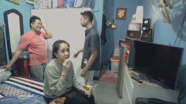 Raffi Ahmad dan Nagita di Rumah kontrakan Merry