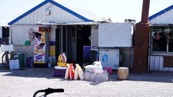 Ada Pasar di Tengah Kamp Pengungsi Suriah, Ini Penampakannya