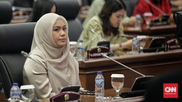Wakil Ketua DPRD DKI Jakarta dari Fraksi PAN Zita Anjani. Jakarta, Kamis, 3 Oktober 2019.