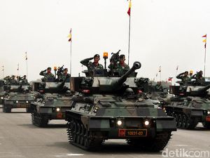 Deretan Alutsista Ramaikan Geladi Bersih HUT Ke-74 TNI