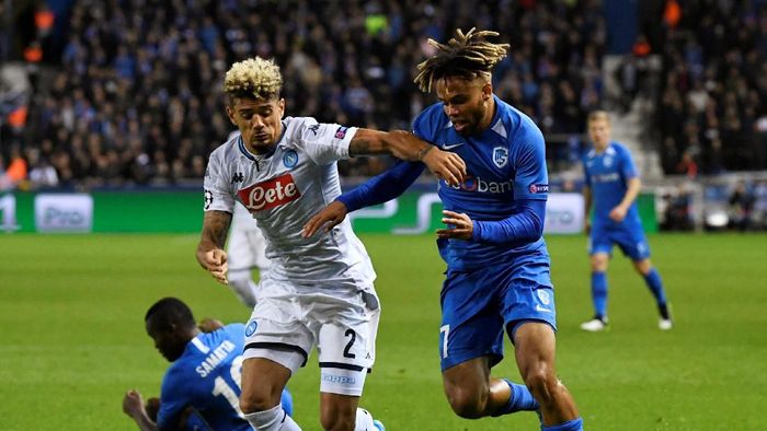 Napoli berimbang 0-0 di markas Genk. (Foto: Piroschka Van De Wouw/REUTERS) Napoli berimbang 0-0 di markas Genk. (Foto: Piroschka Van De Wouw/REUTERS)