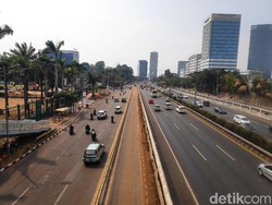 Tak Ada Demo, Lalu Lintas di Depan DPR Lancar