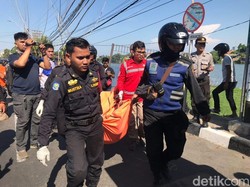 Perempuan Tanpa Identitas Tewas Ceburkan Diri ke Sungai Gunungsari