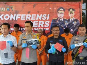 3 Pelaku Kejahatan di Nganjuk Ditembak