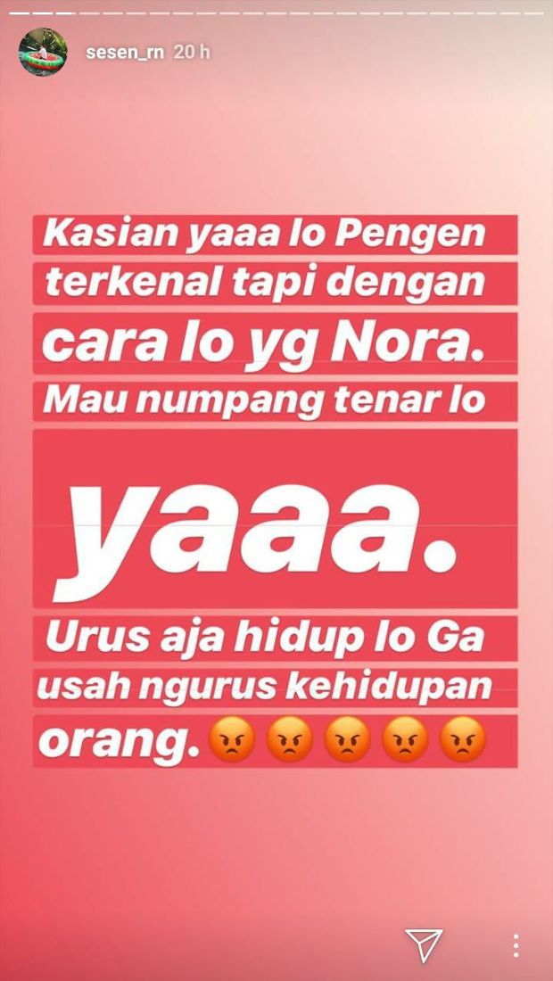 Insta Story Asisten Raffi Ahmad dan Nagita Slavina