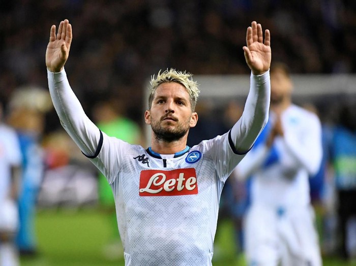 Soccer Football - Champions League - Group E - KRC Genk v Napoli - Luminus Arena, Genk, Belgium - October 2, 2019  Napoli's Dries Mertens after the match         REUTERS/Piroschka van de Wouw