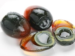 Uniknya Telur Pitan, Telur Hitam Seribu Tahun Asal China