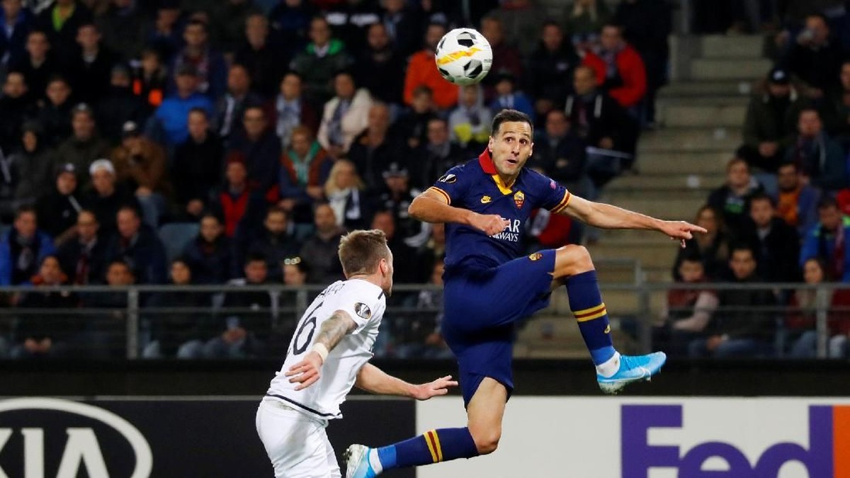 AS Roma gagal menang saat bertandang ke Wolfsberger. (Foto: Leonhard Foeger/REUTERS)